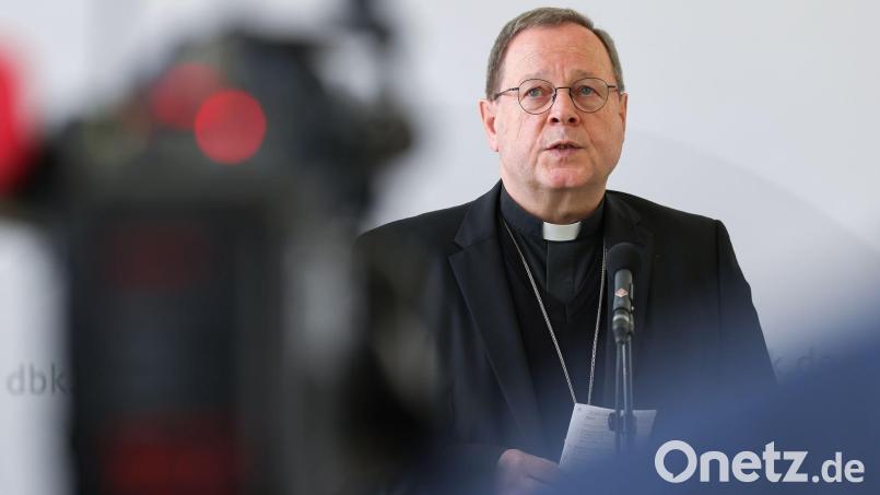 In Würzburg will die Deutsche Bischofskonferenz einen neuen Vorsitzenden wählen. Derzeitiger Amtsinhaber ist Georg Bätzing. Bild: Daniel Löb/dpa
