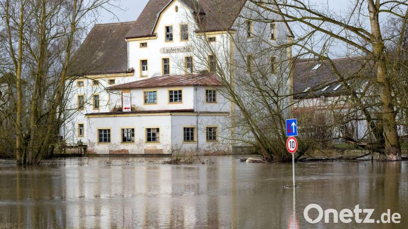 Nach den Hochwasserwarnungen zum Wochenanfang entspannt sich die Lage nun. (Archivbild) Bild: Pia Bayer/dpa