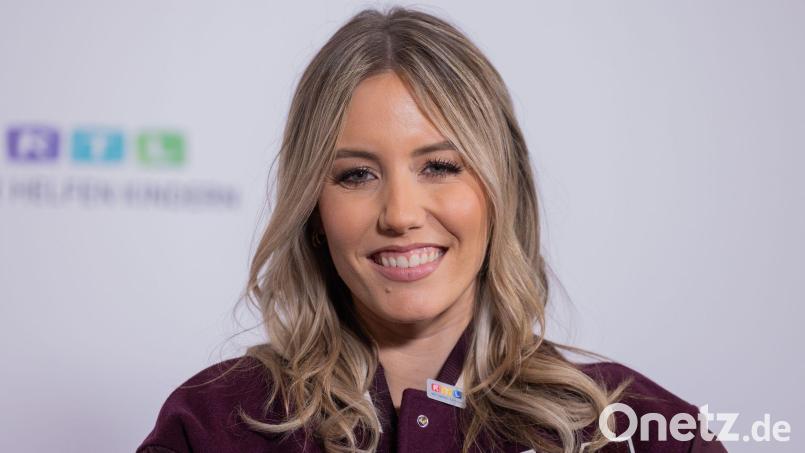 Sportmoderatorin Laura Papendick ist wieder schwanger. (Archivbild) Bild: Rolf Vennenbernd/dpa