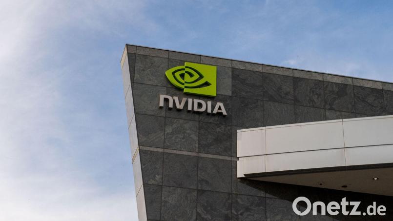 Nvidias Geschäft mit KI-Chips boomt. (Archivbild) Bild: Andrej Sokolow/dpa