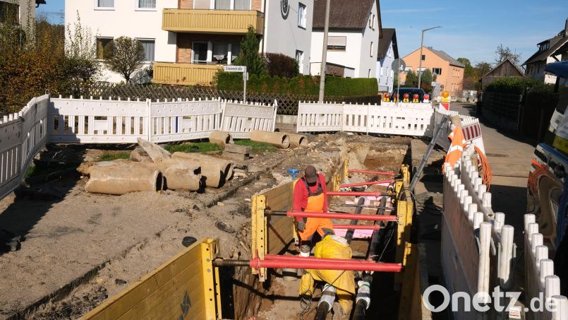 Der Ausbau der Fernwärme in Schwandorf, wie hier in Ettmannsdorf, geht unvermindert weiter. Im vergangenen Jahr kamen 100 Abnehmer neu dazu. Bild: Hirsch
