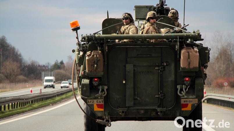 Fahrzeuge der US-Armee auf der Autobahn. Gut möglich, dass es dieses Bild in den kommenden Monaten häufiger gibt. Archivbild: 1st Lt. Henry Chan
