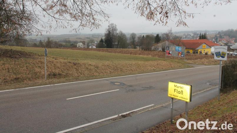 In diesem Bereich soll das Gewerbegebiet "Im Reiserwinkel" in Floß entstehen. Bild: pi
