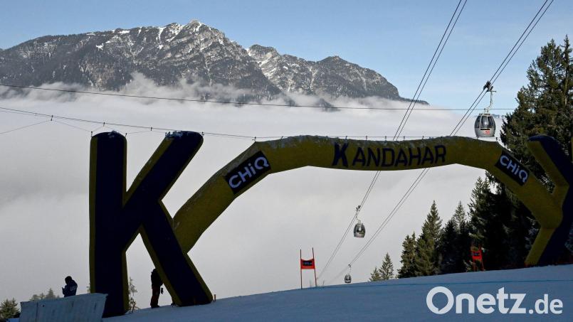 Die alpinen Skirennfahrer sind an diesem Wochenende auf der Kandahar in Garmisch-Partenkirchen im Einsatz. Bild: Angelika Warmuth/dpa
