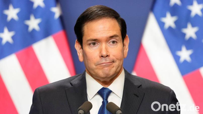 Außenminister Marco Rubio wirft Teheran vor, seit Jahrzehnten unschuldige Ausländer – darunter US-Amerikaner – als politisches Druckmittel festzuhalten. Bild: Alex Brandon/Pool AP/AP/dpa