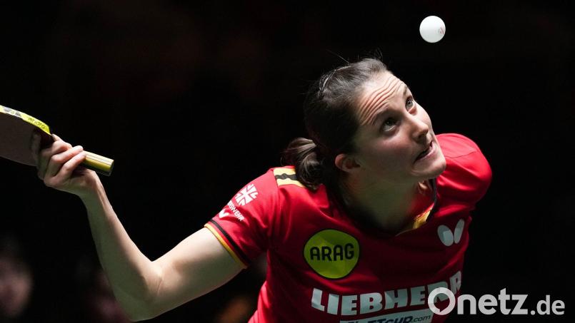 Tischtennis-Nationalspielerin Sabine Winter. Bild: Wang Ying/XinHua/dpa