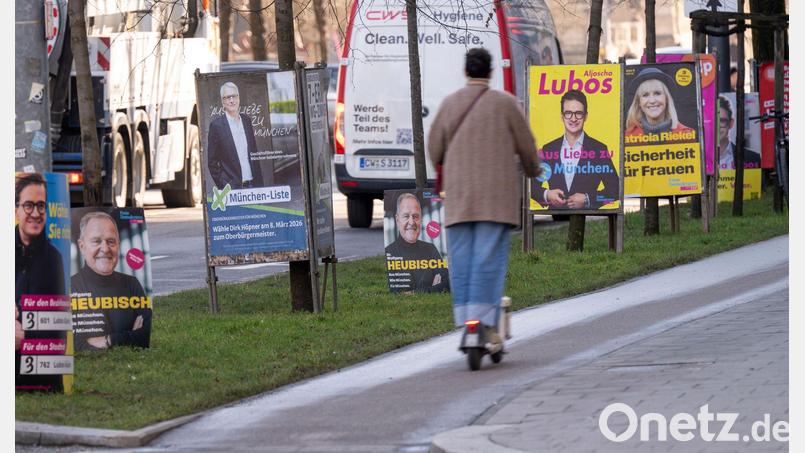 Am nächsten Sonntag sind in Bayern Kommunalwahlen. Bild: Peter Kneffel/dpa