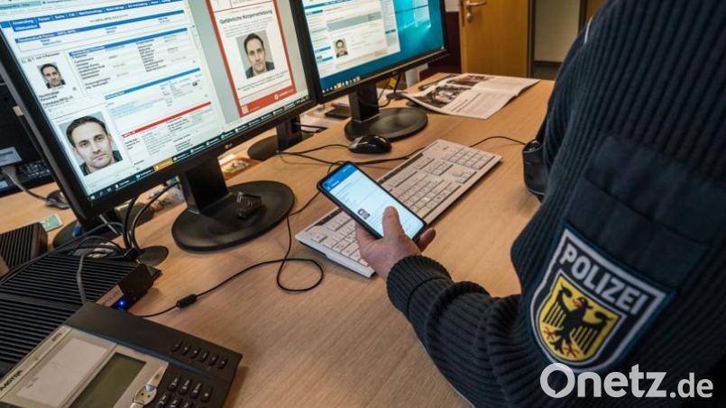 Symbolbilder Super-Recogniser Symbolbild: Bundespolizei