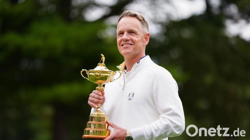 Luke Donald wird zum dritten Mal das Team Europa als Kapitän beim Ryder Cup betreuen. (Archivbild) Bild: David Davies/PA Wire/dpa