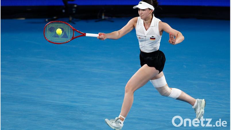 Eva Lys muss wegen ihrer Knieverletzung auch in Indian Wells pausieren. Bild: Mark Evans/AAP/dpa