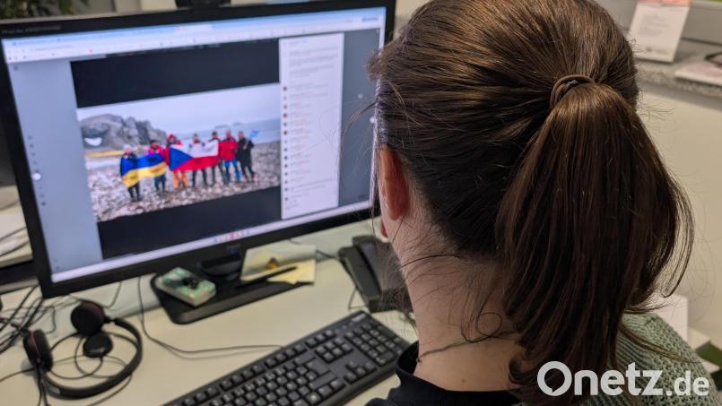 Auch in der Antarktis versammelten sich einige Menschen, um Präsident Pavel symbolisch zu unterstützen. Bild: wüw