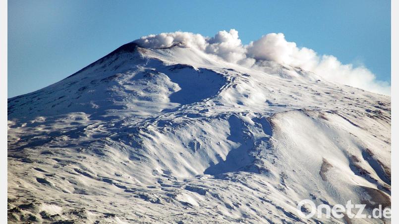 Auf Sizilien wurden in der Region des Ätna mehrere Erdbeben gemessen. (Archivbild) Bild: Francesco Saya/epa/dpa-tmn
