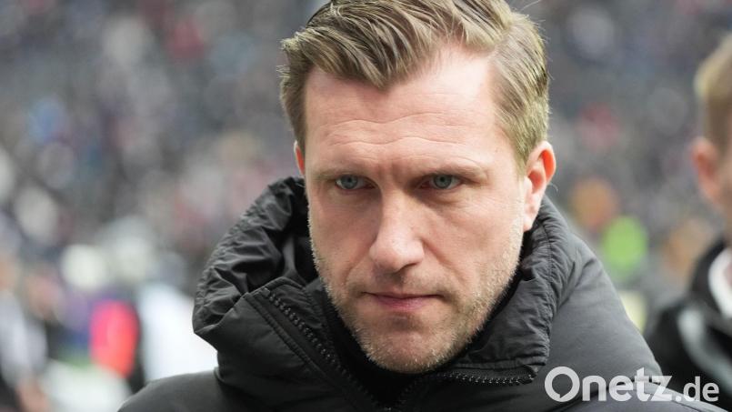 Kritisiert die Trainer im Fußball: Frankfurts Sportvorstand Markus Krösche. (Archivbild) Bild: Marc Schüler/dpa