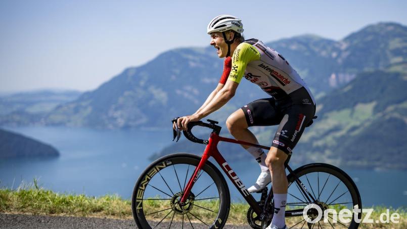 Der deutsche Radprofi Georg Zimmermann hat sich verletzt. (Archivbild) Bild: Gian Ehrenzeller/KEYSTONE/dpa