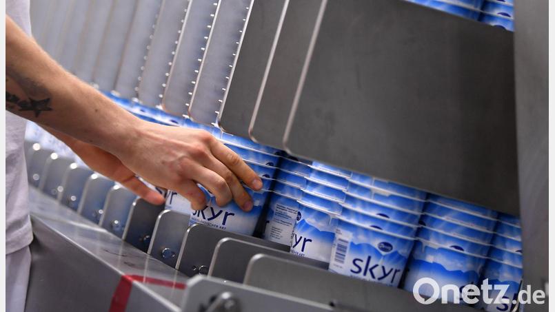 Skyr ist vom Geschmack her ähnlich wie Joghurt und Quark. Bild: Martin Schutt/zb/dpa