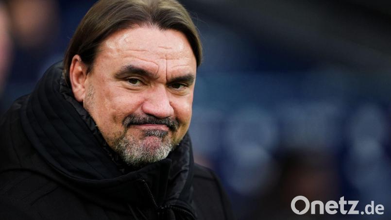 Leeds-Coach Daniel Farke muss ein Spiel zuschauen und eine Geldstrafe bezahlen. Bild: Martin Rickett/PA Wire/dpa