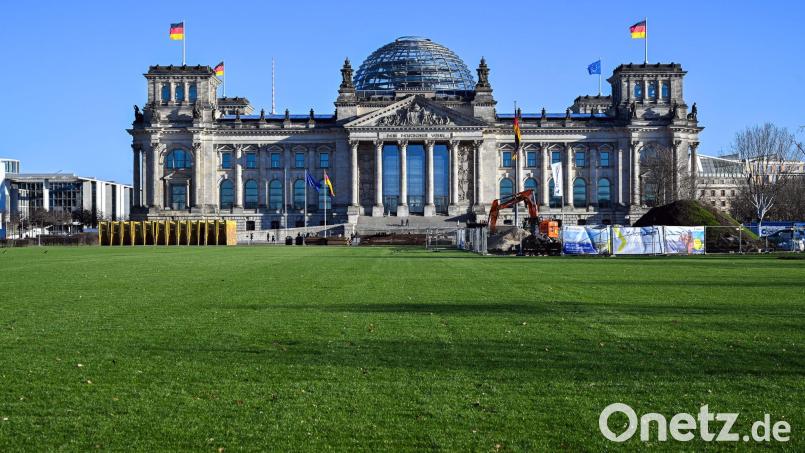 Unter den im Bundestag vertretenen Parteien legt vor allem die Linke zu. Bild: Soeren Stache/dpa