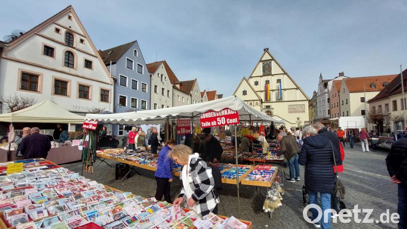 Der Mittefastenmarkt am Wahlsonntag. Bild: Kunz