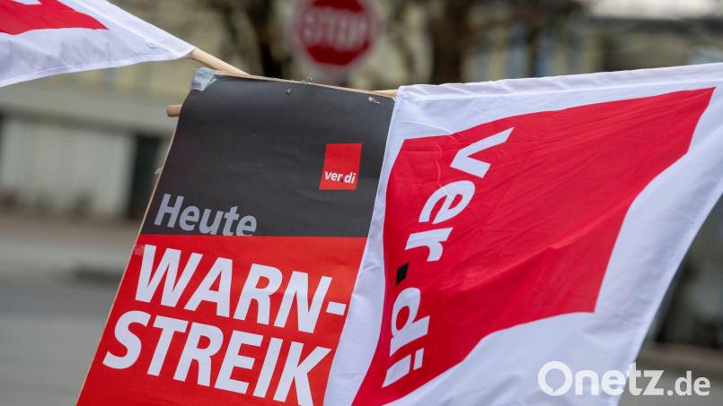 Heute Warnstreik: Das gilt am Dienstag, 10. März, für die AOK-Beschäftigten. Symbolbild: Stefan Puchner/dpa