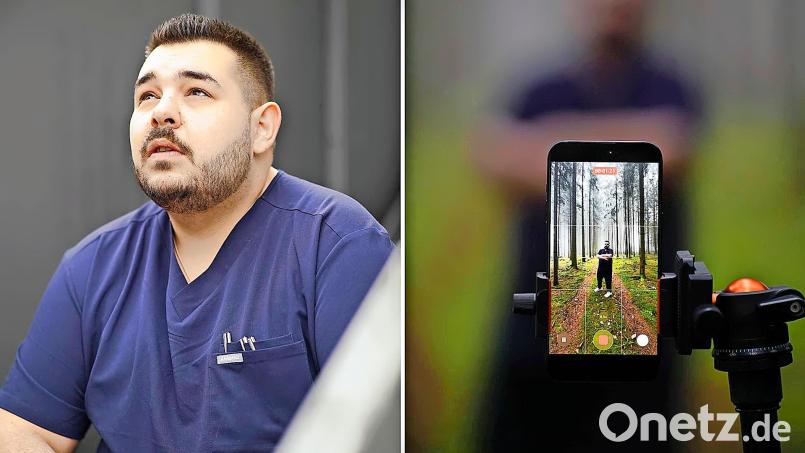 Manuel Fontanari, auch bekannt als Pflegekraft Manuel. Bild: Deng Deng Portraits