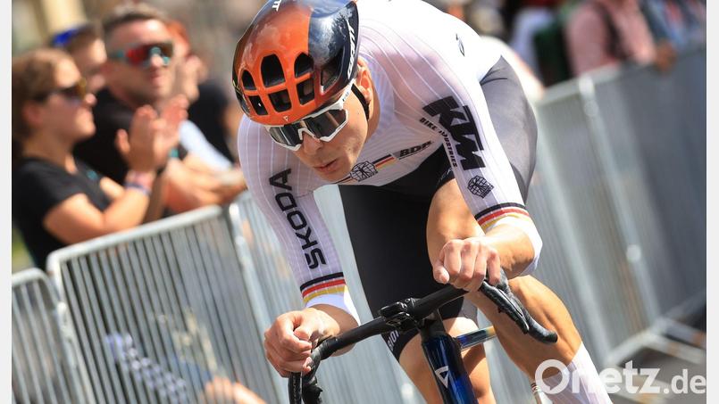 Max Walscheid zeigte in Italien eine starke Leistung. (Archivbild) Bild: Karl-Josef Hildenbrand/dpa