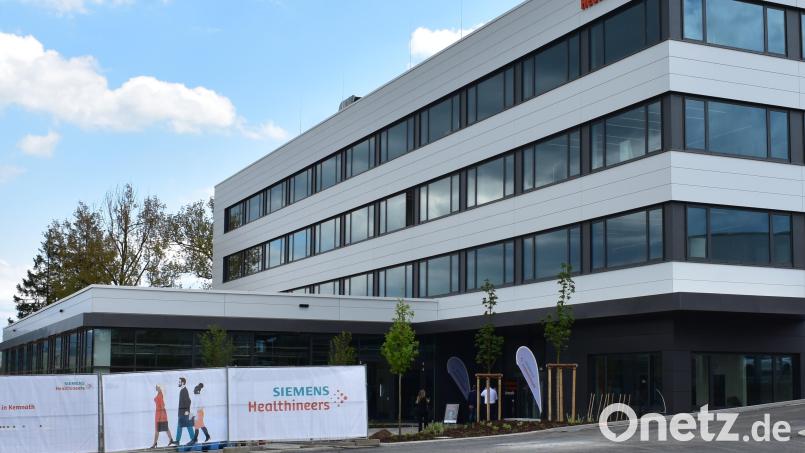 Etwa 20 Millionen Euro investierte die Siemens Healthineers AG in den Neubau des "Education und Development Centers" am Standort in Kemnath. Archivbild: lue