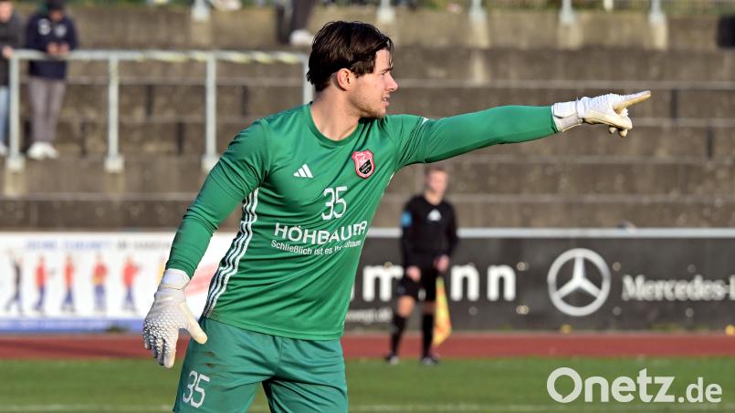 Max Baierl stand zuletzt beim SC Luhe-Wildenau zwischen den Pfosten. Bis zum Saisonende hält er für die Sportfreunde Upo den Kasten sauber. Bild: Hubert Ziegler