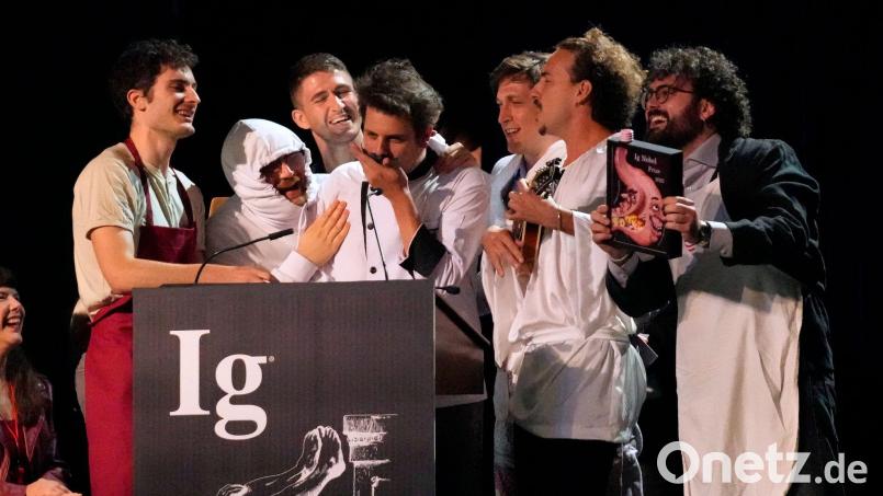 Die Ig-Nobelpreise verlassen die USA. (Archivfoto) Bild: Robert F. Bukaty/AP/dpa