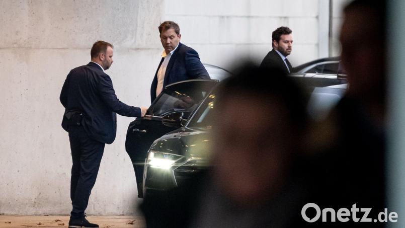 Vizekanzler Lars Klingbeil gehörte zu den wichtigsten Teilnehmern des Treffens im Kanzleramt. Bild: Fabian Sommer/dpa