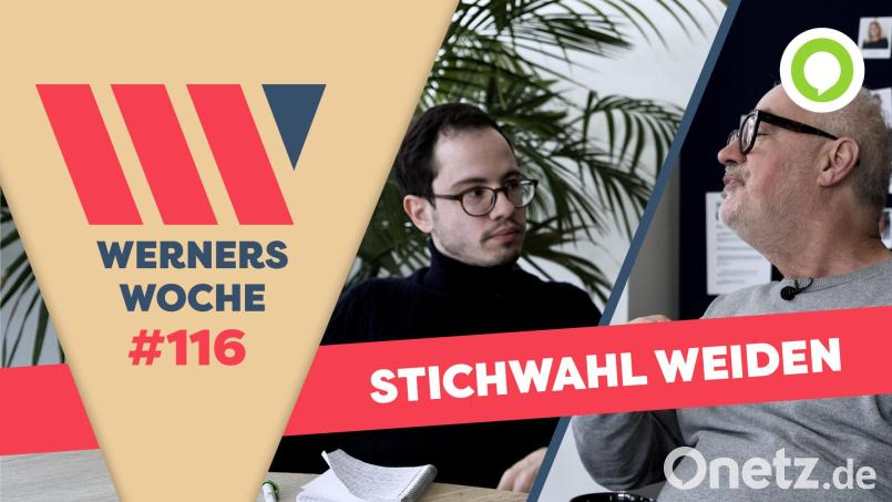 Kolumnist Frank Werner (rechts) und Reporter Florian Bindl. Bild: gld