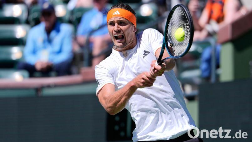 Zverev hat es erstmals in seiner Karriere ins Halbfinale von Indian Wells geschafft. Bild: Mark J. Terrill/AP/dpa