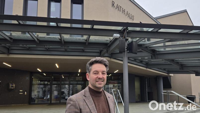 Michael Dutz ist ab Mai der neue Chef im Rathaus der Marktgemeinde Wiesau. Im Gespräch mit Oberpfalz-Medien zieht der künftige Bürgermeister eine Kommunalwahl-Bilanz und blickt nach vorne. Bild: lnz