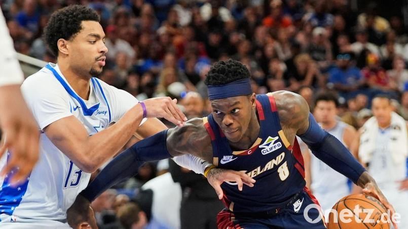 Schröders Einsatz reichte nicht: Cleveland verlor gegen Orlando. Bild: John Raoux/AP/dpa