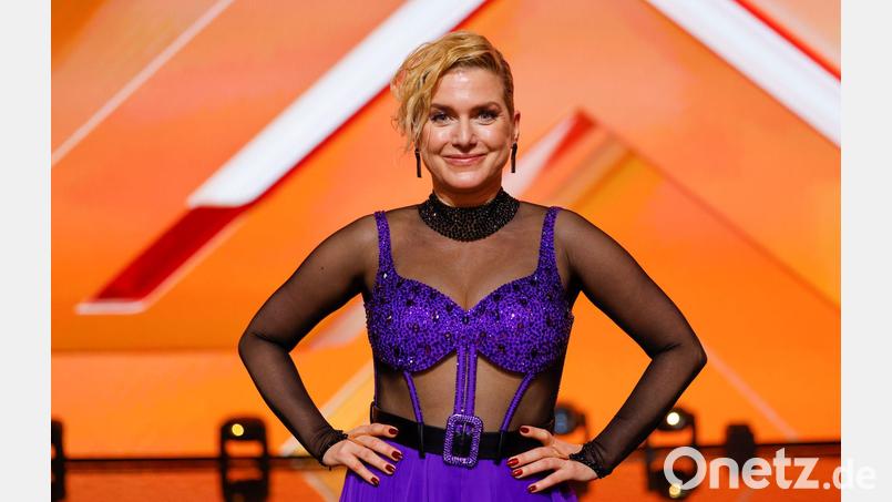 Jeanette Biedermann schwang im vergangenen Jahr bei der RTL-Tanzshow „Let's Dance“ das Tanzbein. (Archivbild) Bild: Thomas Banneyer/dpa