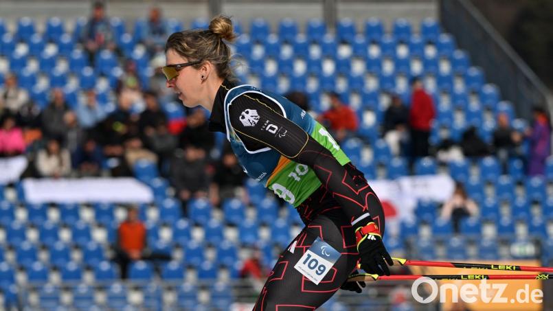 Von der Loipe aufs Tanzparkett? Kathrin Marchand möchte bei „Let’s Dance“ starten. Bild: Martin Schutt/dpa