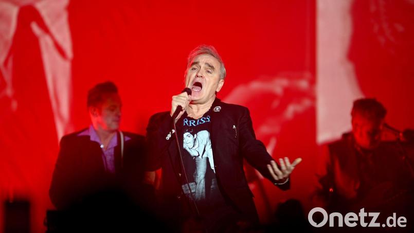 In Valencia nicht zum Schlafen gekommen: Morrissey Bild: Robin Burns/Zuma Press/dpa