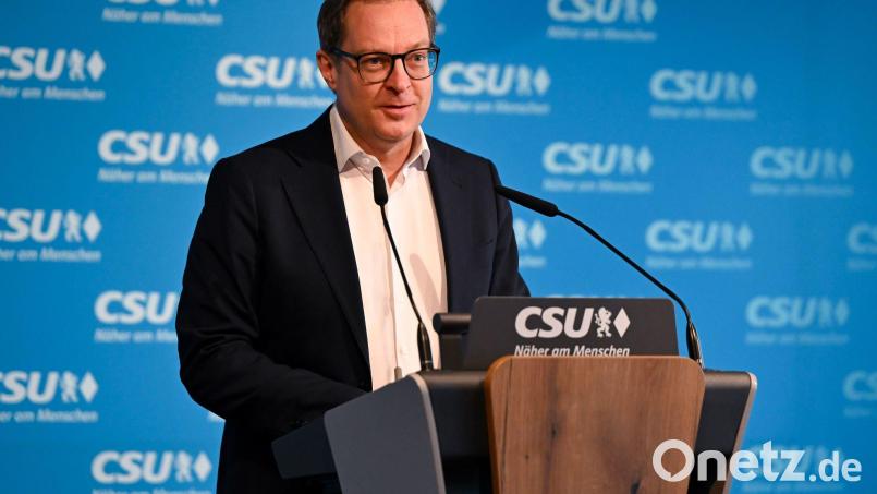 CSU-Generalsekretär Martin Huber hält eine Renaissance der Kernenergie in Form kleiner Reaktoren für möglich (Archivbild). Bild: Sven Hoppe/dpa