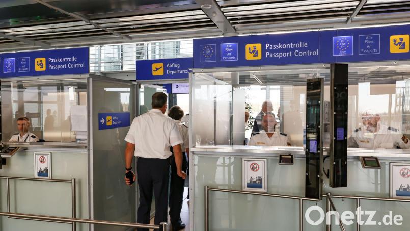 Mit dem Nürnberger Flughafen ist nun nach München und Memmingen auch der dritte internationale Airport in Bayern an das neue Ein- und Ausreise-Erfassungssystem angeschlossen. Bild: Daniel Löb/dpa