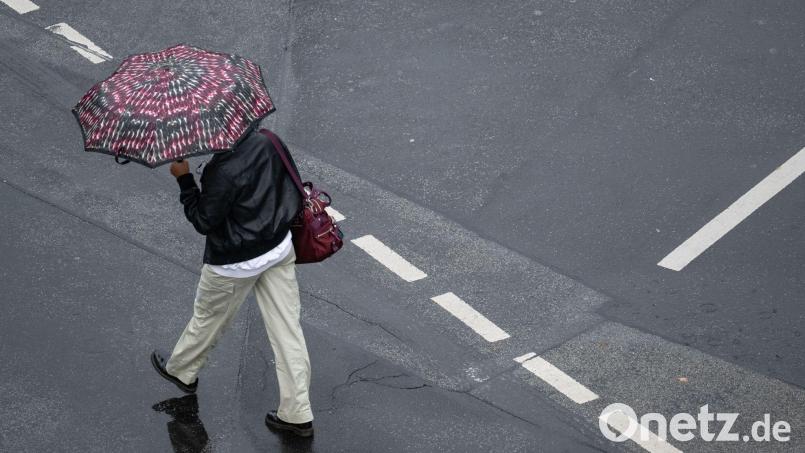 In Teilen Deutschlands wird es nass. (Symbolbild) Bild: Boris Roessler/dpa