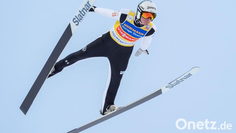 Skisprung-Star Domen Prevc scheitert in Oslo wie auch Philipp Raimund im ersten Durchgang. Bild: Terje Pedersen/NTB/dpa