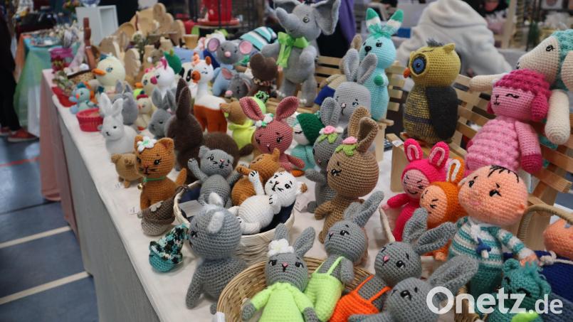 Auch Stofftiere gab es zu erwerben. Bild: wrm