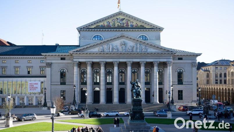 Die Münchner Oper freut sich über hervorragende Zahlen. (Archivbild) Bild: Sven Hoppe/dpa