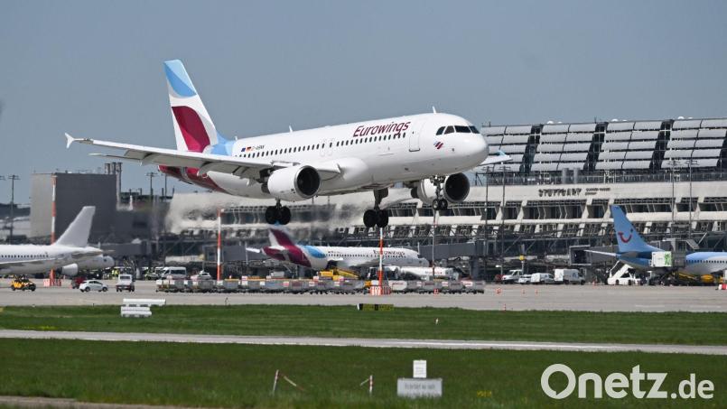 Die Lufthansa-Tochter Eurowings startet von zahlreichen Flughäfen in Deutschland. Bild: Bernd Weißbrod/dpa