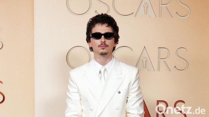 Timothée Chalamet geht ohne Oscar nach Hause. Bild: Jordan Strauss/Invision/AP/dpa