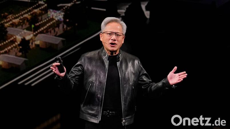 Aus Sicht von Nvidia-Chef Jensen Huang schwächt sich der KI-Boom noch lange nicht ab. (Archivbild) Bild: Godofredo A. Vásquez/AP/dpa