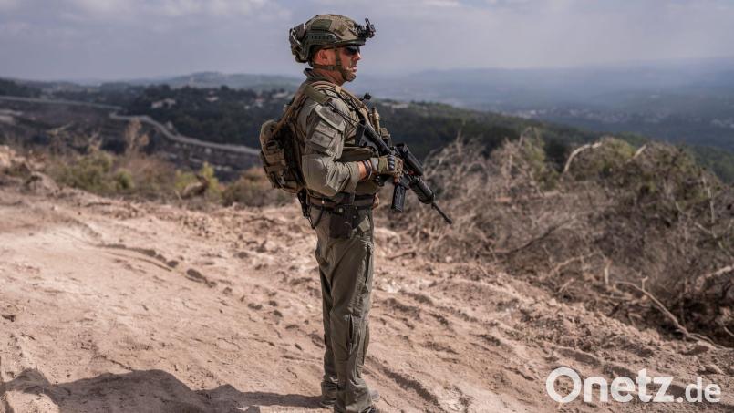 Im November 2024 hatte sich die israelische Armee größtenteils aus dem Libanon zurückgezogen. (Archivbild) Bild: Ilia Yefimovich/dpa