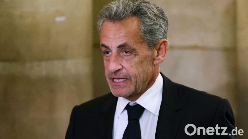 Sarkozy weist die Vorwürfe von sich und kämpft in Berufung gegen eine fünfjährige Haftstrafe. Bild: Alain Jocard/AFP/dpa