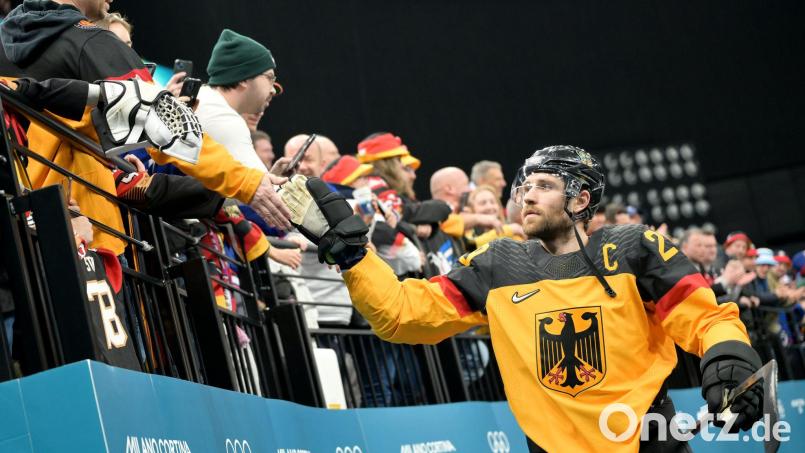 In zwei Jahren kann die deutsche Eishockey-Nationalmannschaft wieder mit all ihren NHL-Stars spielen wie zuletzt bei Olympia. Bild: Peter Kneffel/dpa