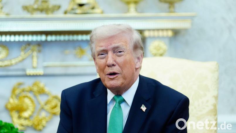 Trump kritisiert die Nato. Bild: Alex Brandon/AP/dpa
