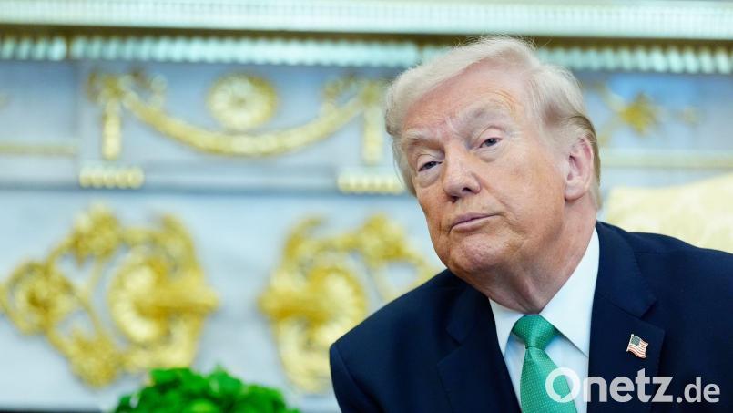 US-Präsident Donald Trump will das Treffen mit Chinas Staatschef Xi verschieben. Bild: Alex Brandon/AP/dpa